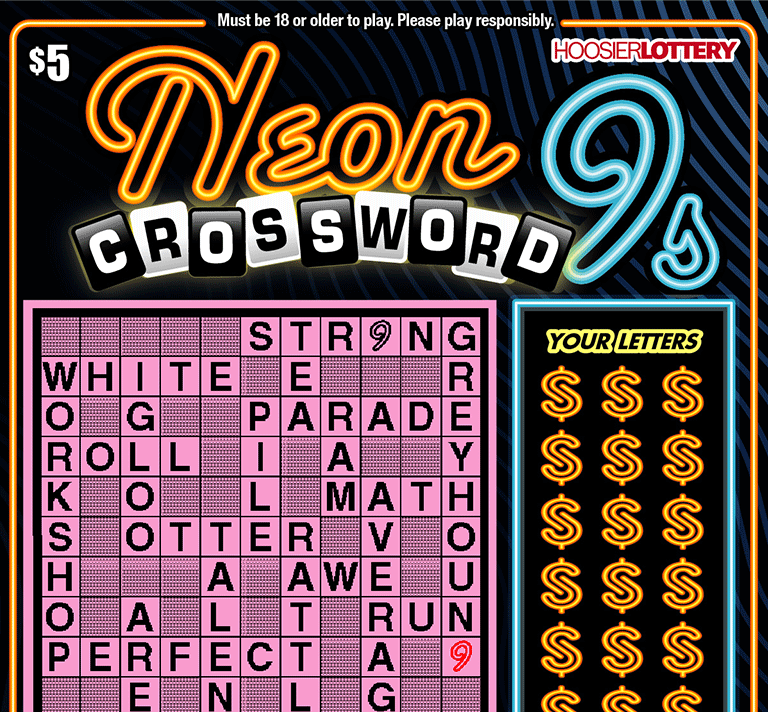 NEON 9s CROSSWORD