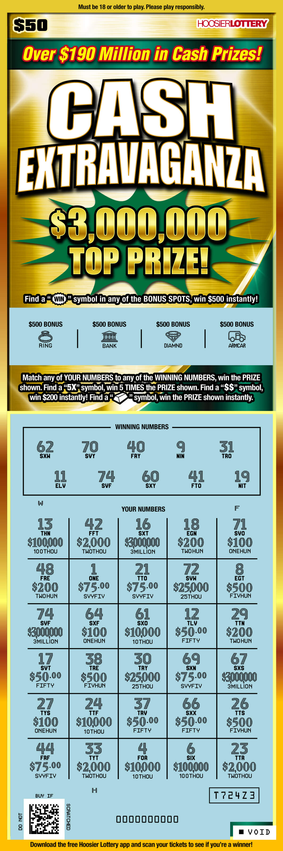 CASH EXTRAVAGANZA