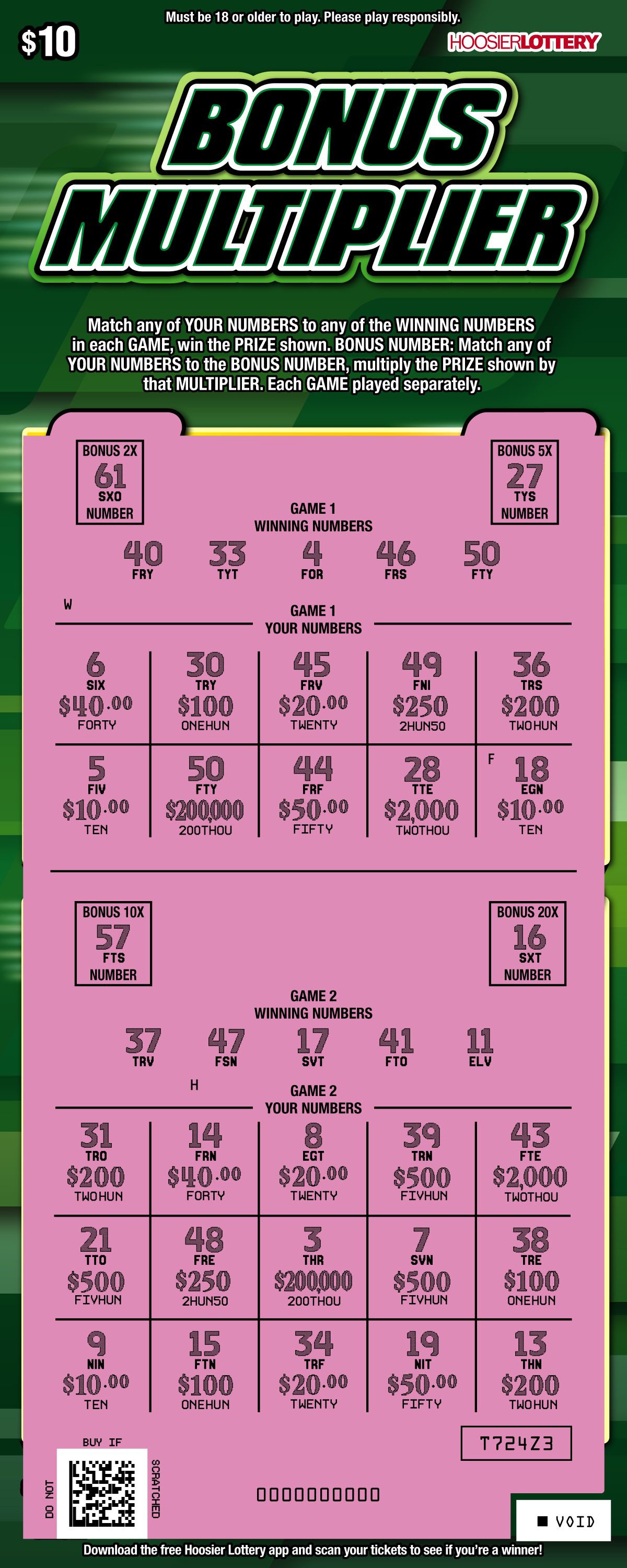 BONUS MULTIPLIER