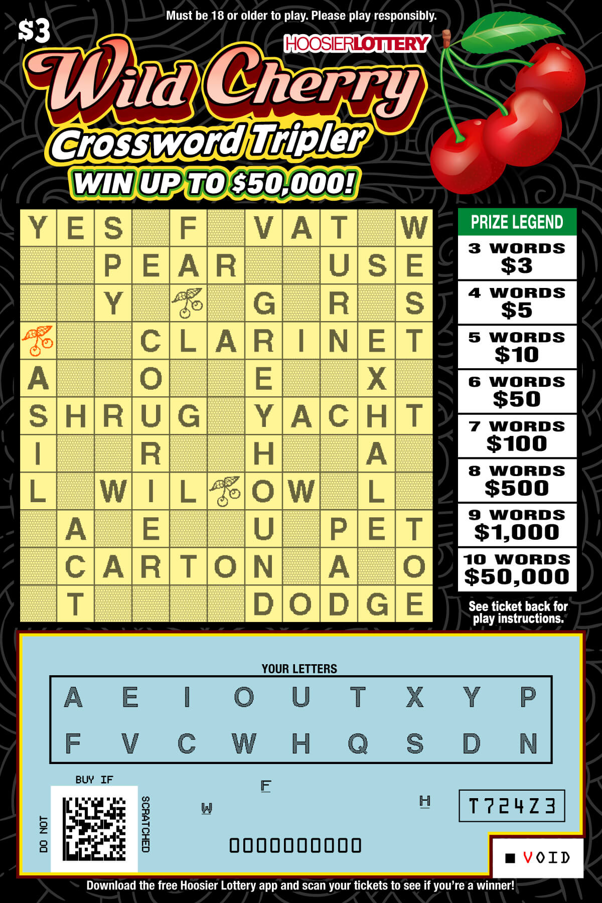 WILD CHERRY CROSSWORD TRI