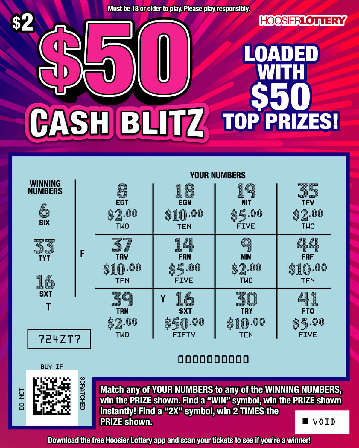 $50 CASH BLITZ
