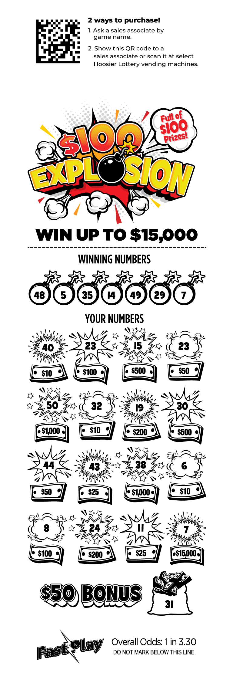$100 Explosion