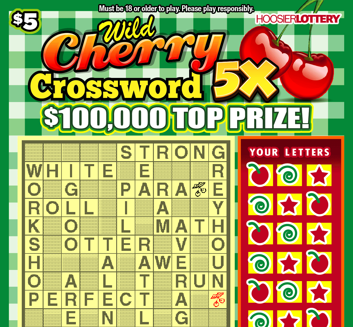 WILD CHERRY CROSSWORD 5X